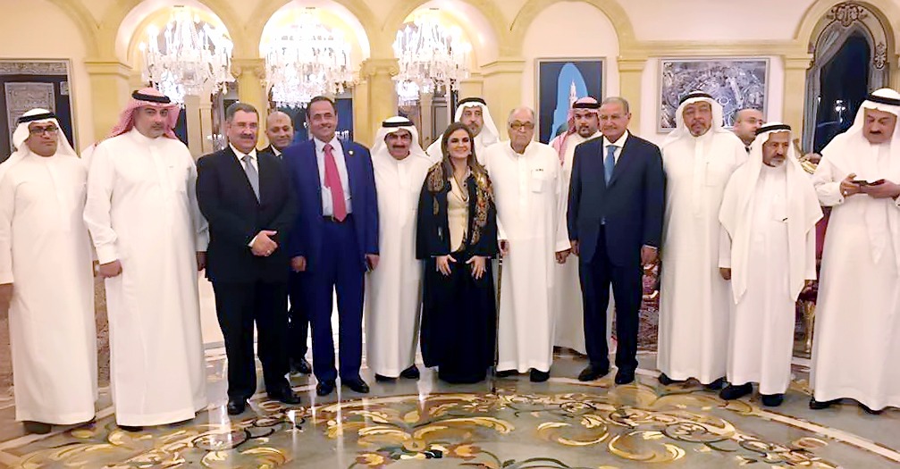 مستثمرين سعوديين مع وزيرة الاستثمار المصرية