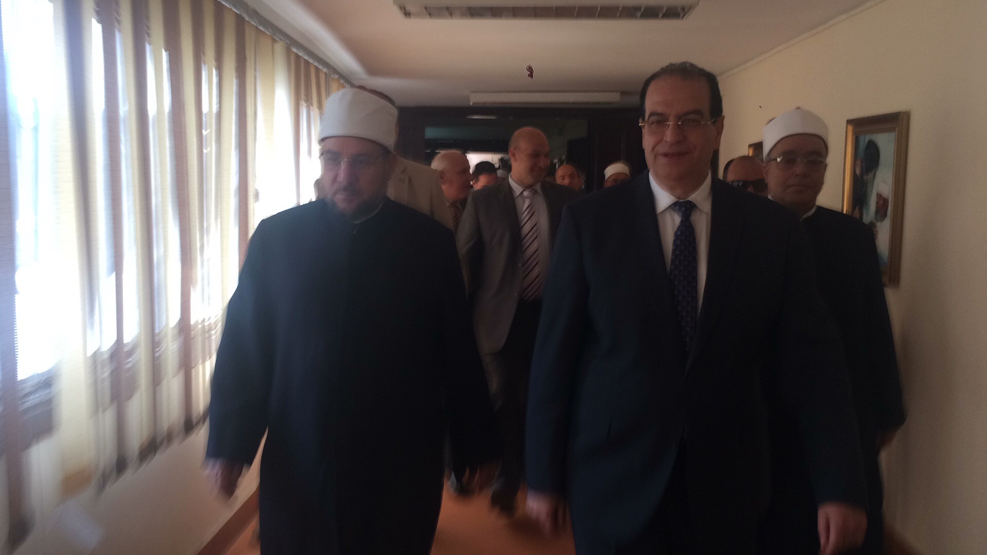 وزير الأوقاف يصل الدقهلية لافتتاح مسجد جديد (4)