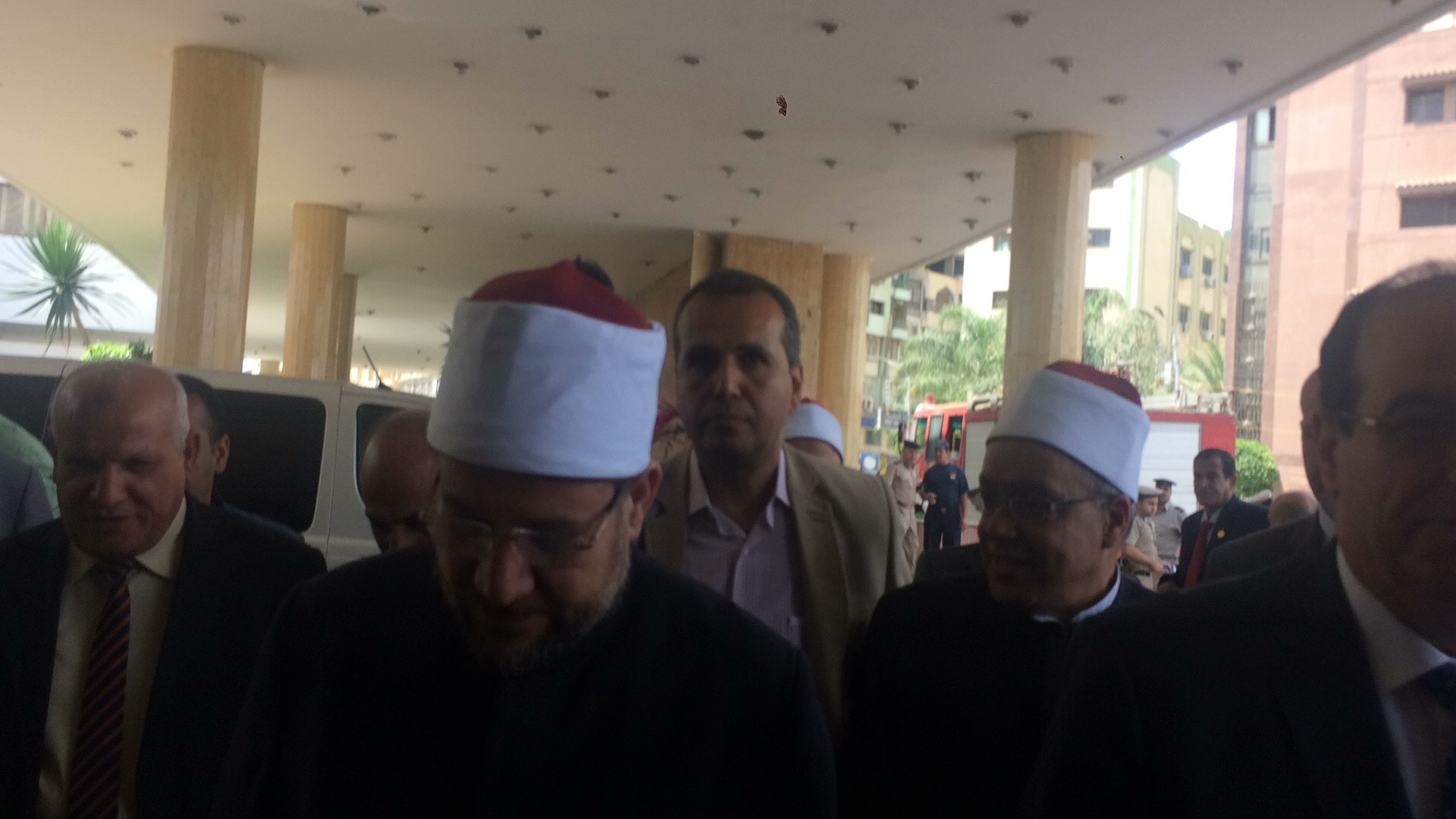 وزير الأوقاف يصل الدقهلية لافتتاح مسجد جديد (3)