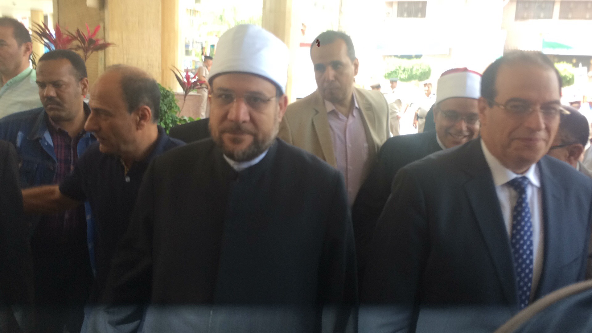 وزير الأوقاف يصل الدقهلية لافتتاح مسجد جديد (2)
