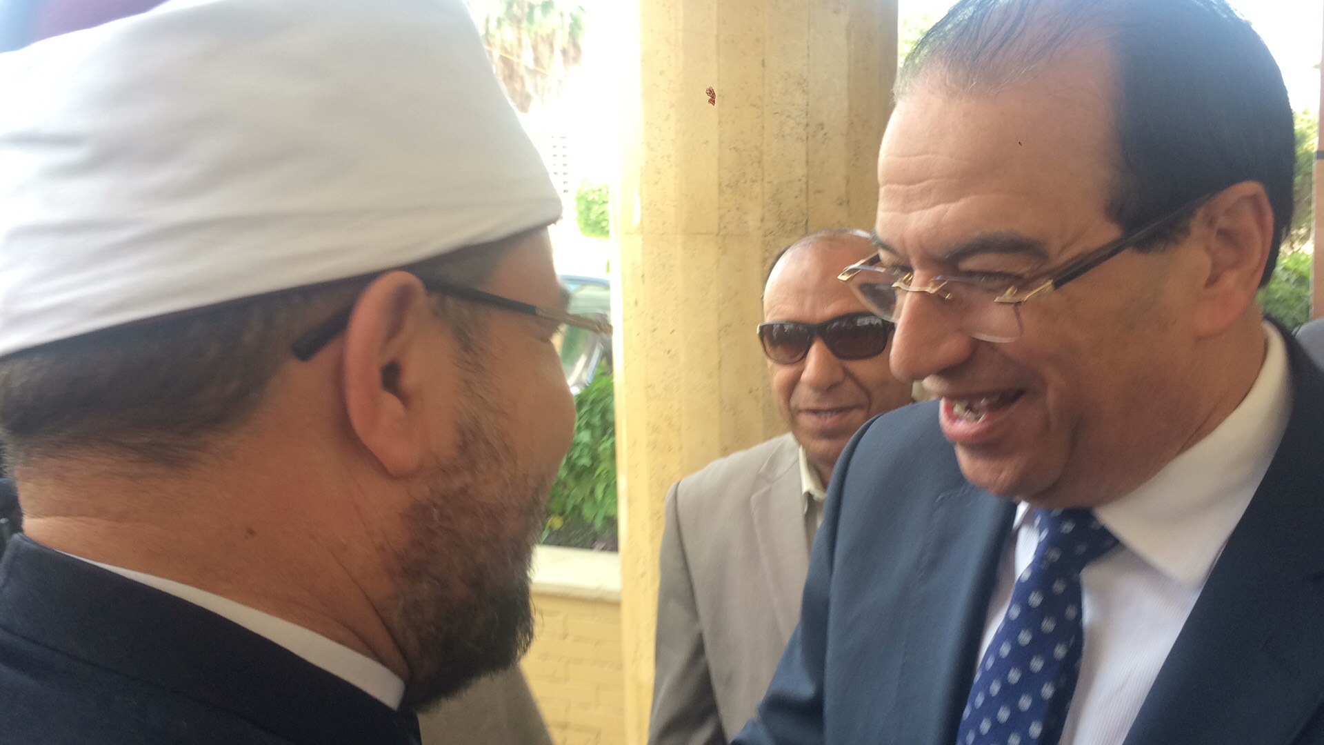 وزير الأوقاف يصل الدقهلية لافتتاح مسجد جديد (7)
