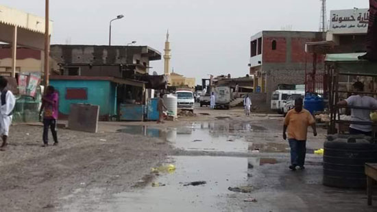 بالصور..-سقوط-أمطار-غزيرة-بحلايب-وشلاتين-جنوب-البحر-الأحمر