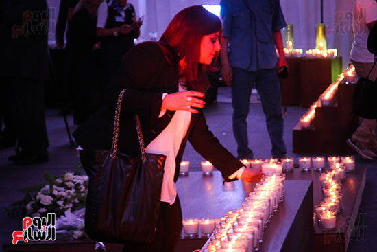 تأبين ضحايا طائرة باريس المنكوبة (23)