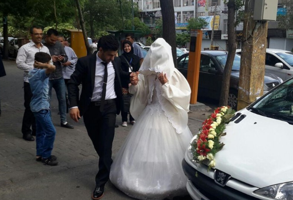 العروسان في إيران