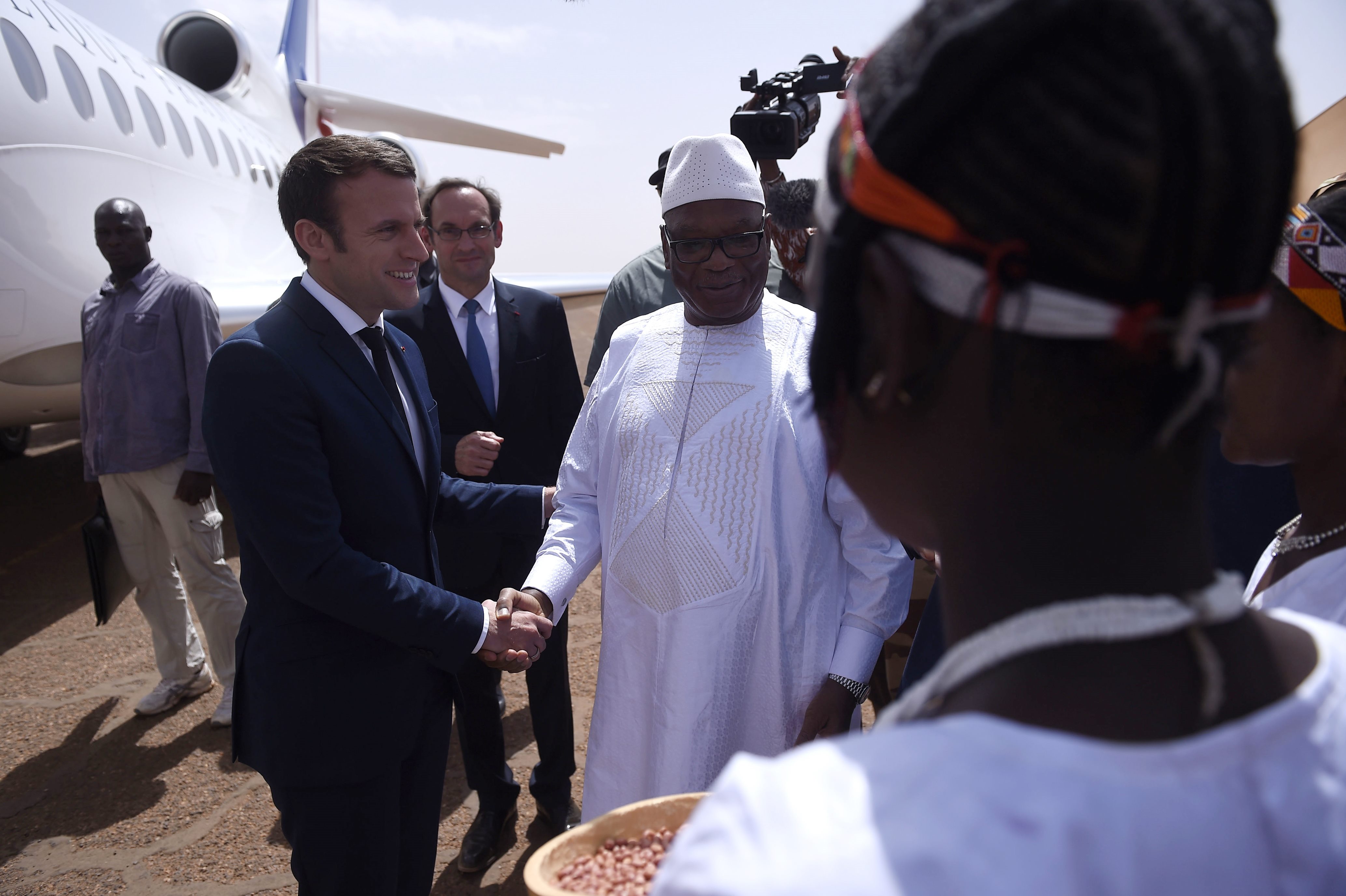 زيارة الرئيس الفرنسى لمنطقة الساحل الأفريقى