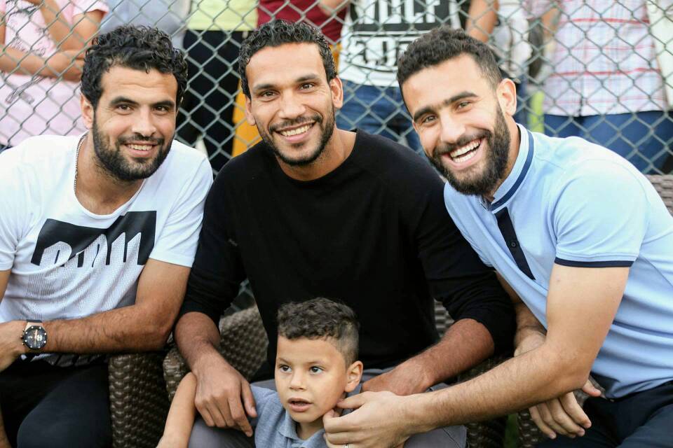باسم مرسى مع شوقى السعيد و أحمد جعفر