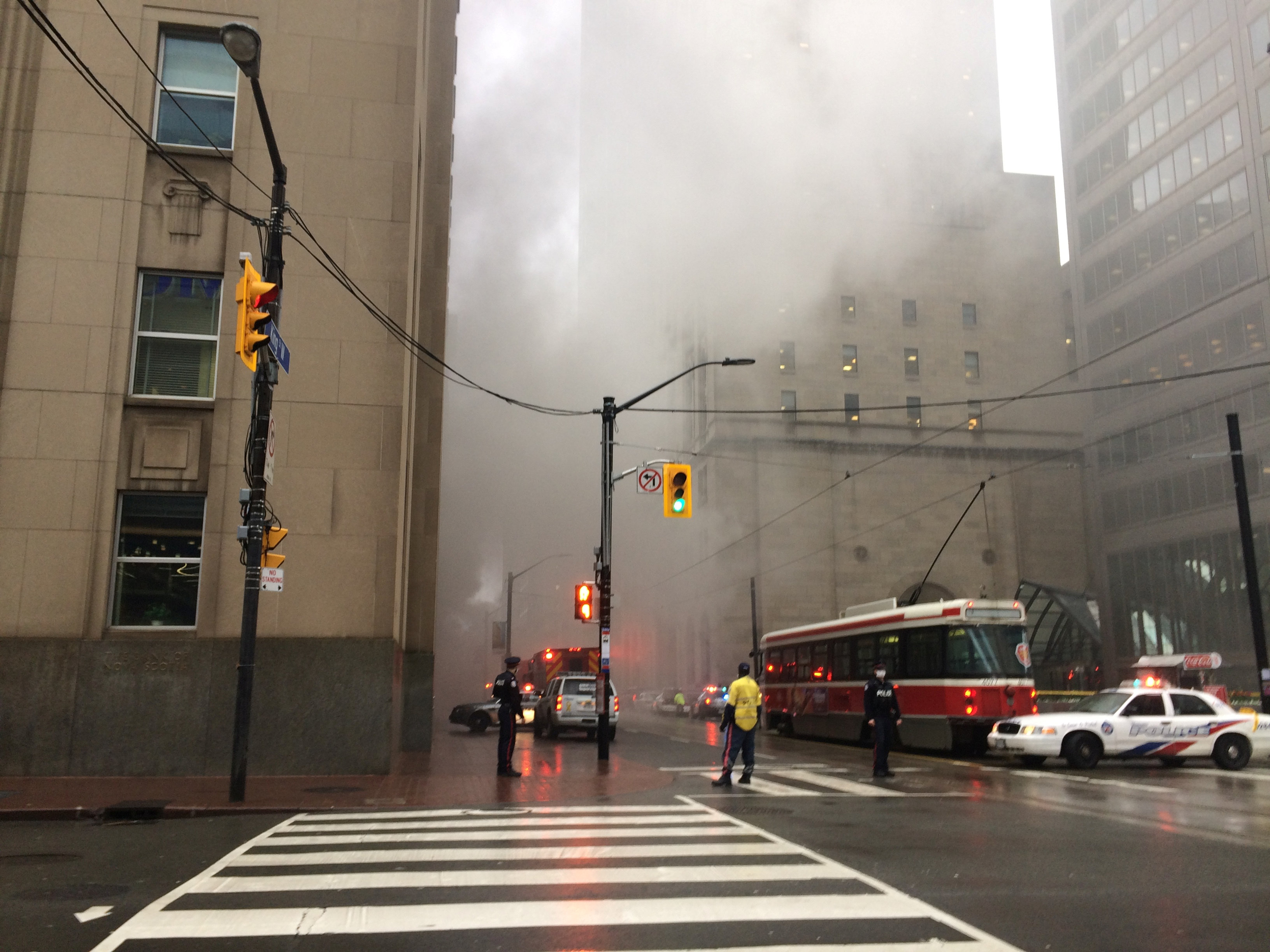انفجار وسط تورينتو الكندية