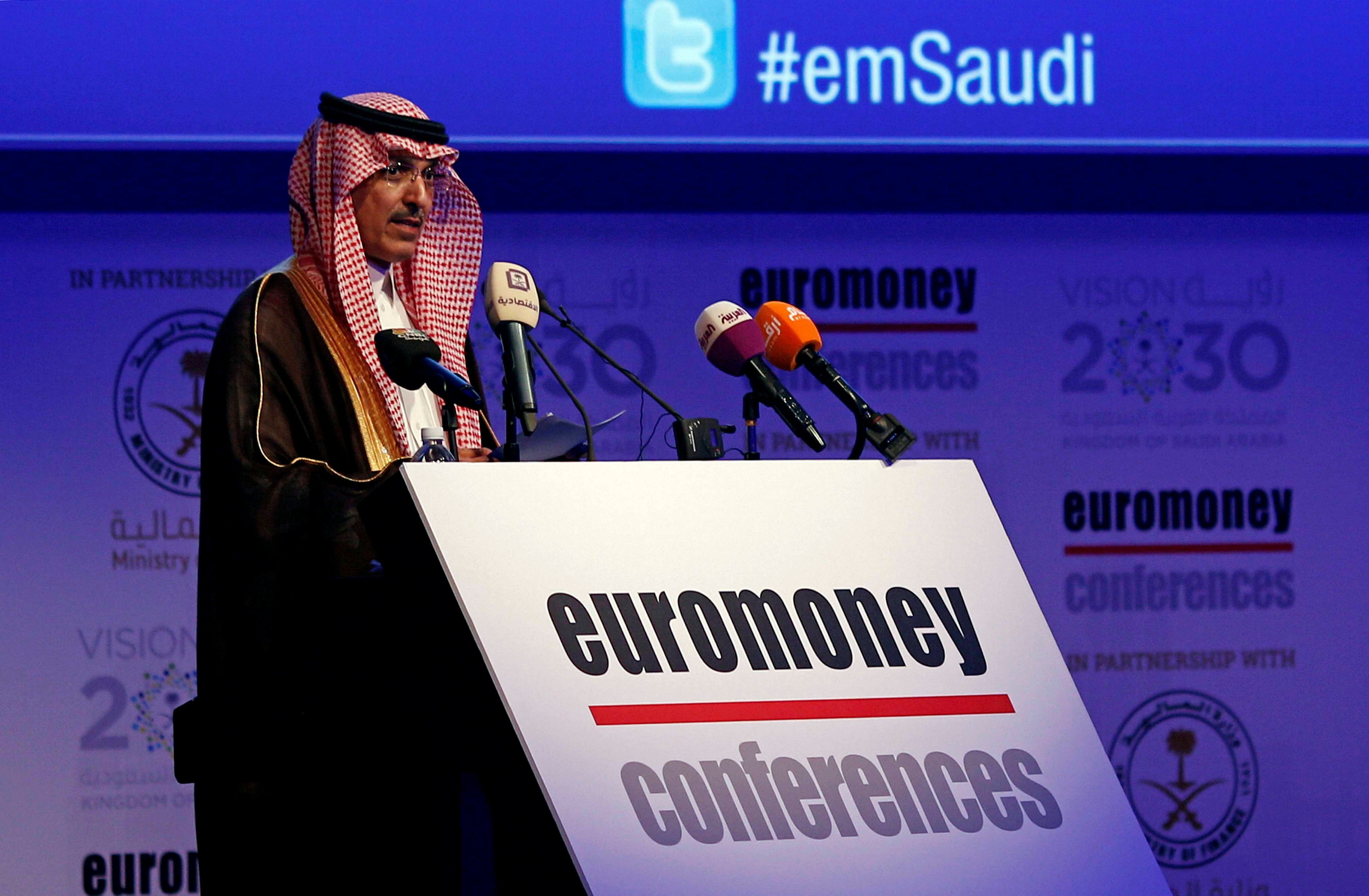 وزير المالية السعودى يفتتح مؤتمر يورو مونى السعودية 2017