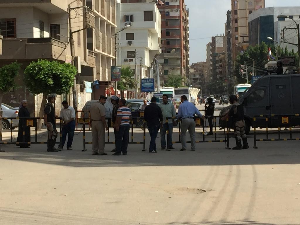 5-   غلق الشوارع المؤدية للكنيسة