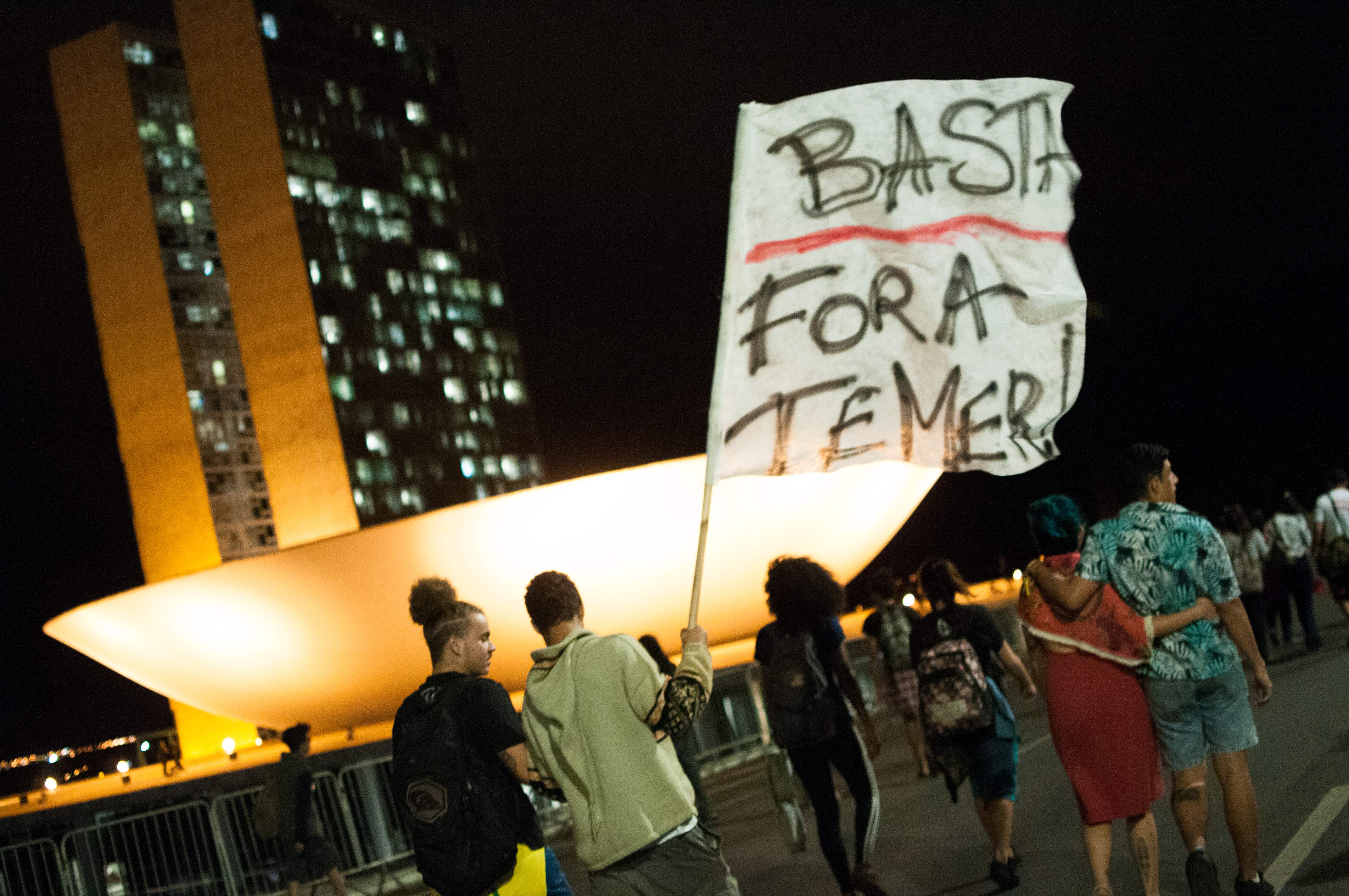 جانب من مظاهرات فى البرازيل