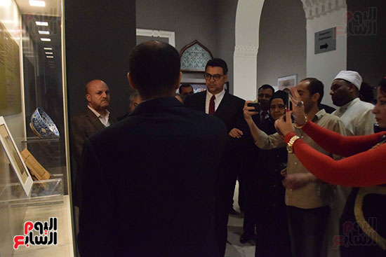 افتتاح معرض ترنيمة وأذان فى الفن الإسلامى بـ35 قطعة أثرية (17)