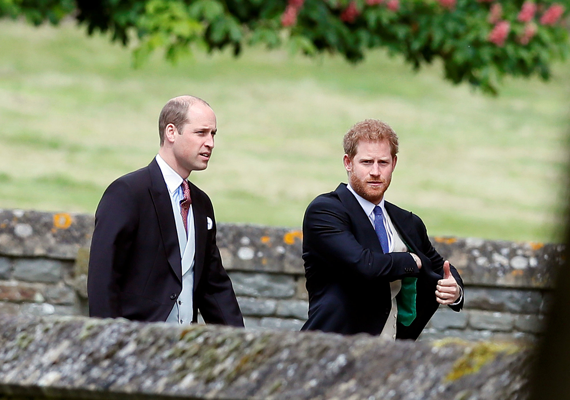 الأمير هارى والأمير وليام يحضران حفل زفاف شقيقة دوقة كامبريدج