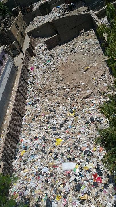 القمامة فى شارع مراد بالكيت كات