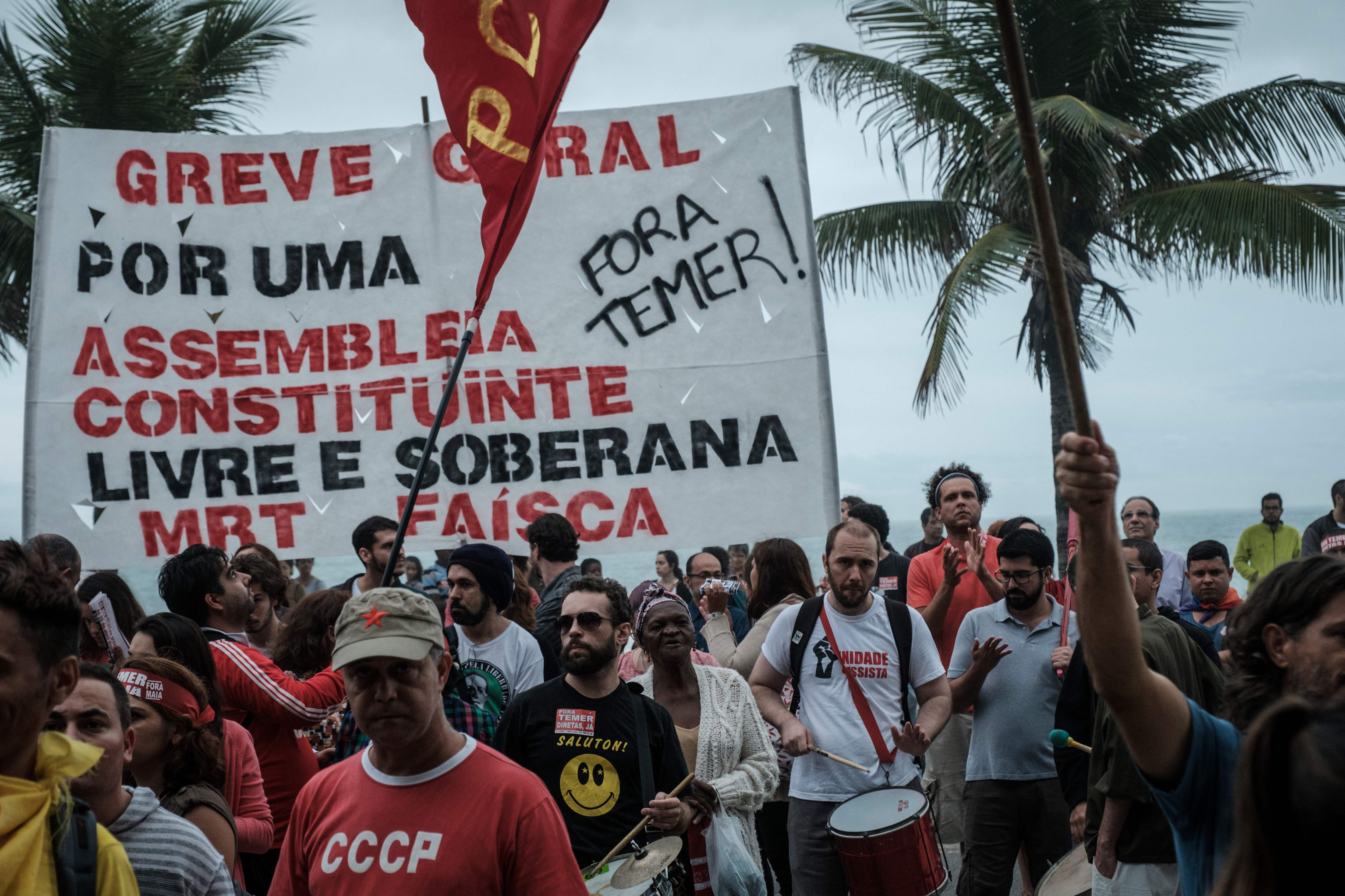 تواصل الاحتجاجات فى البرازيل