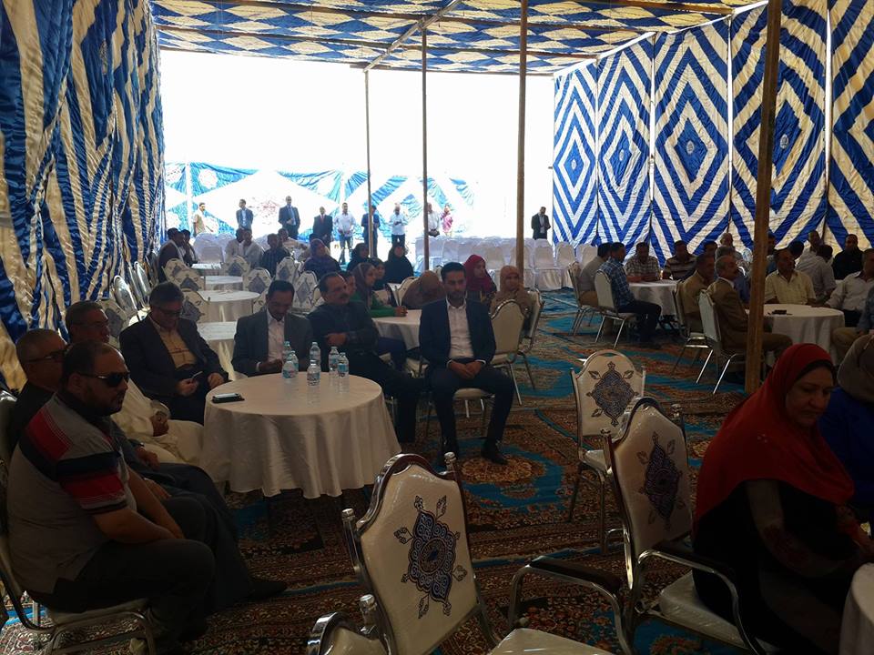 محافظ المنيا يضع حجر أساس مصنع الكربونات  (5)