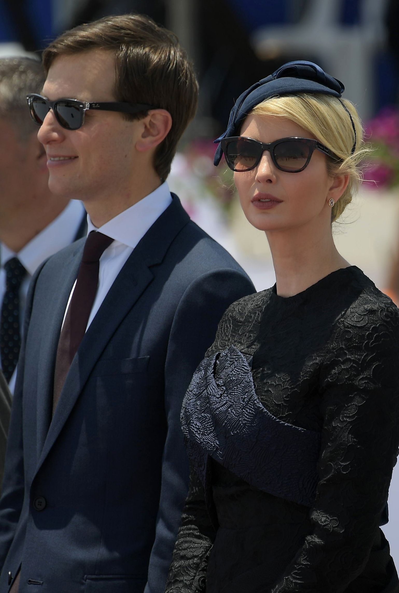 ميلانيا ترامب وزوجها خلال زيارة الرئيس الأمريكى لإسرائيل