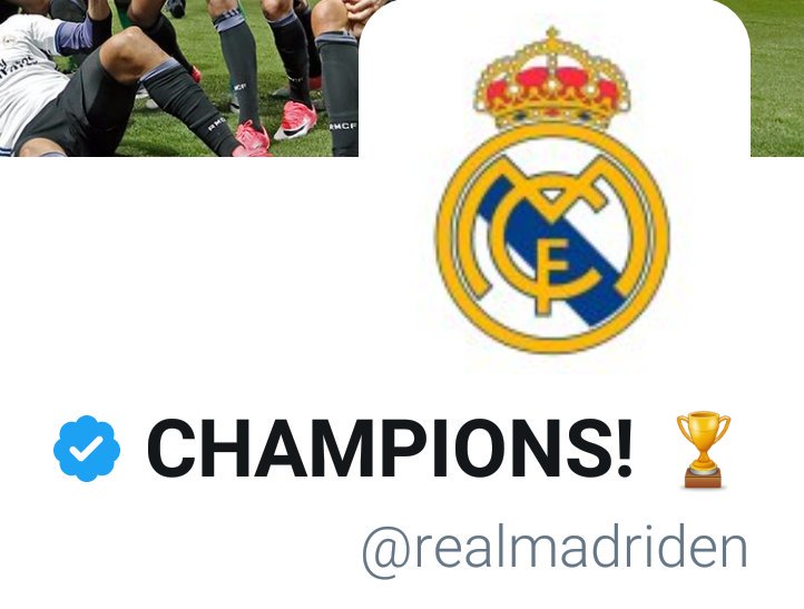 الابطال شعار صفحات ريال مدريد