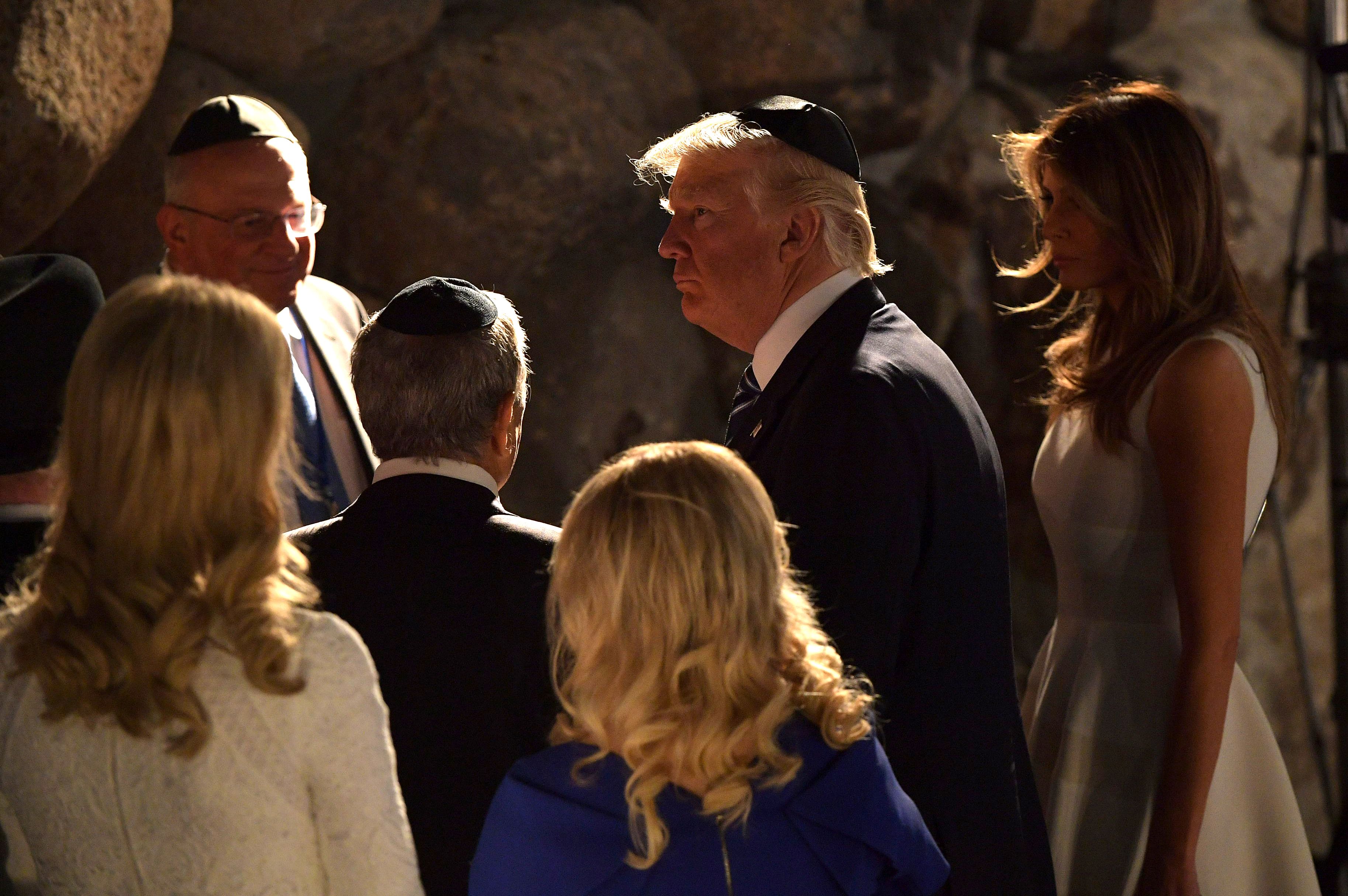 ترامب يزور متحف ياد فاشيم فى تل أبيب