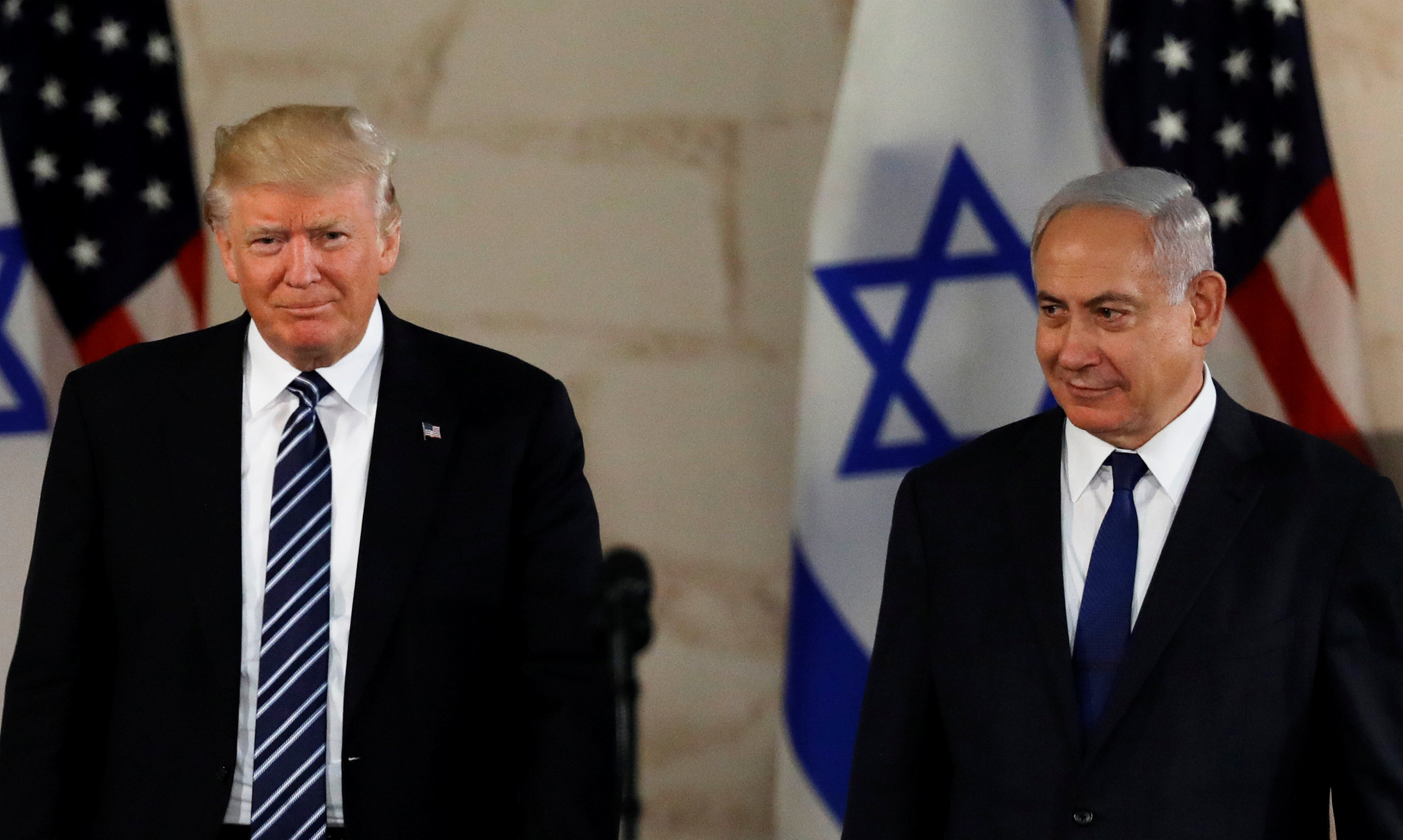 لقاء بين ترامب ونتنياهو فى تل أبيب