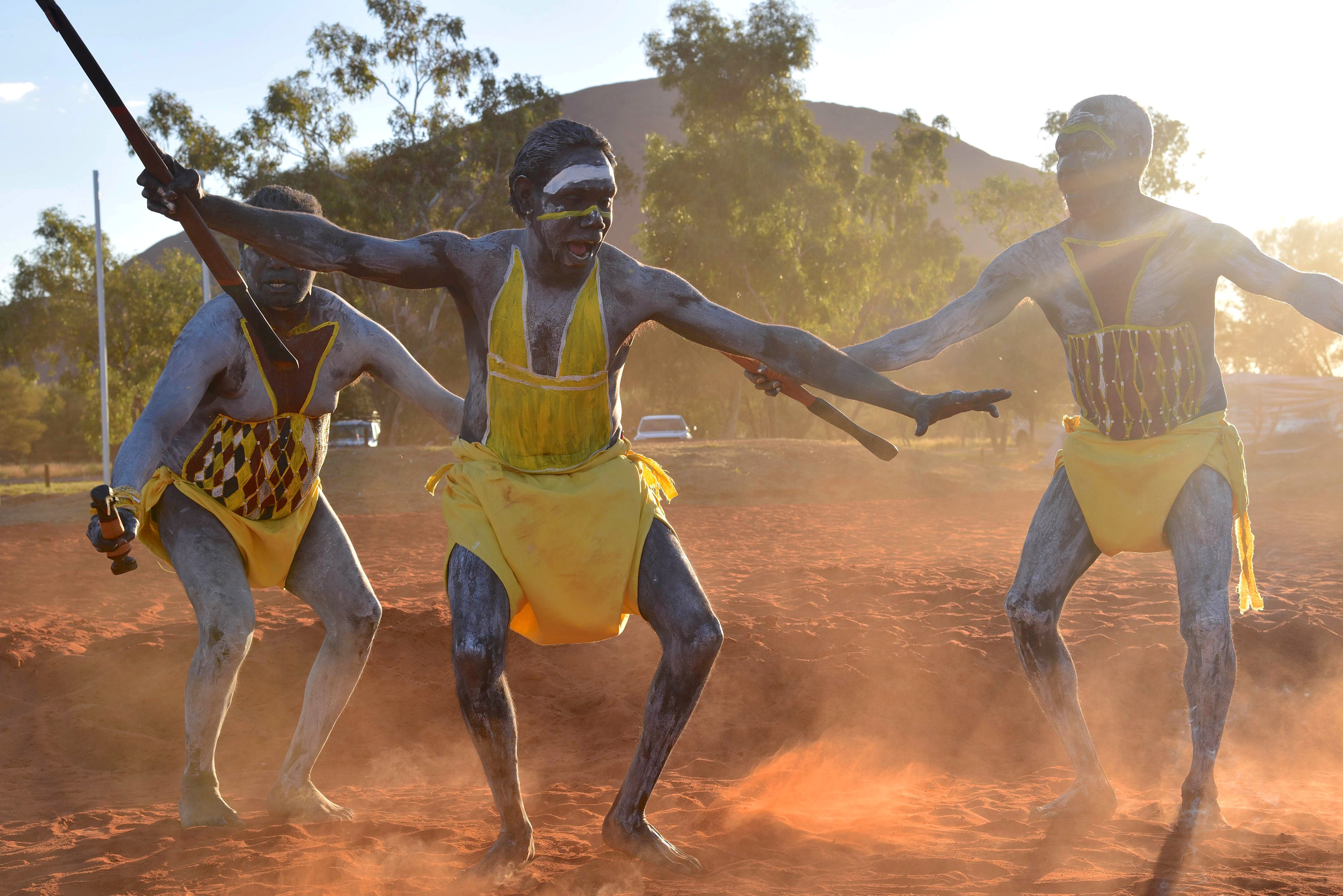 رقص السكان الأصليين فى أستراليا