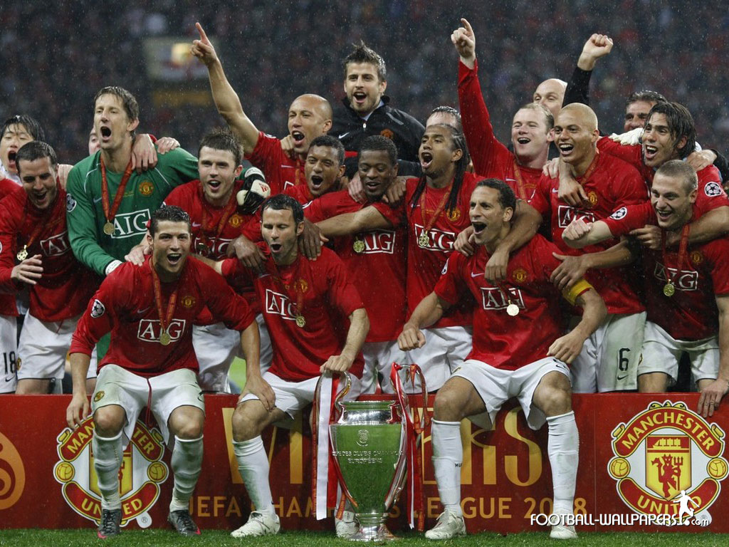 مانشستر بطل أوروبا 2008