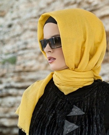 الحجاب مع البندانة