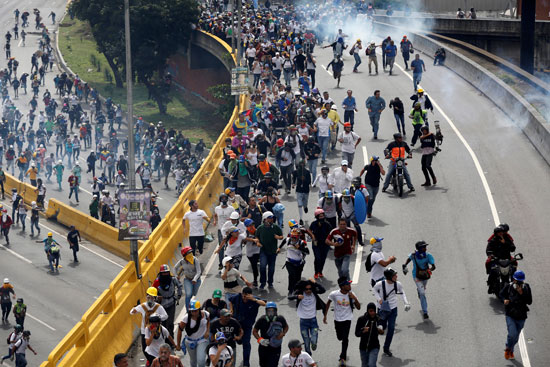 استمرار الاحتجاجات فى فنزويلا ضد الرئيس نيكولاس مادورو