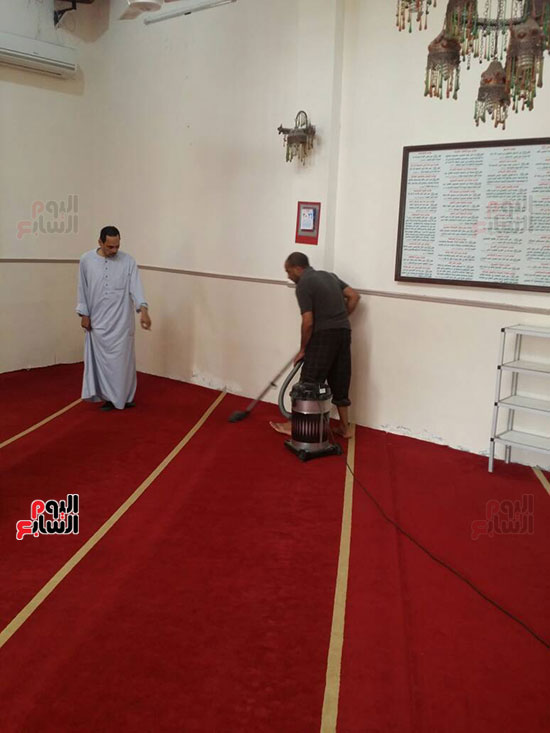 حملة نظافة بالمساجد