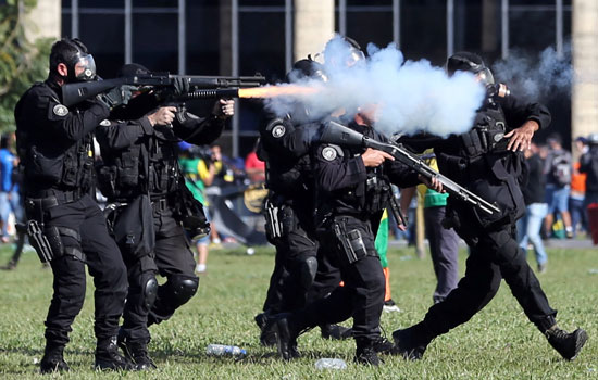 جانب من عنف الشرطة البرازيلية