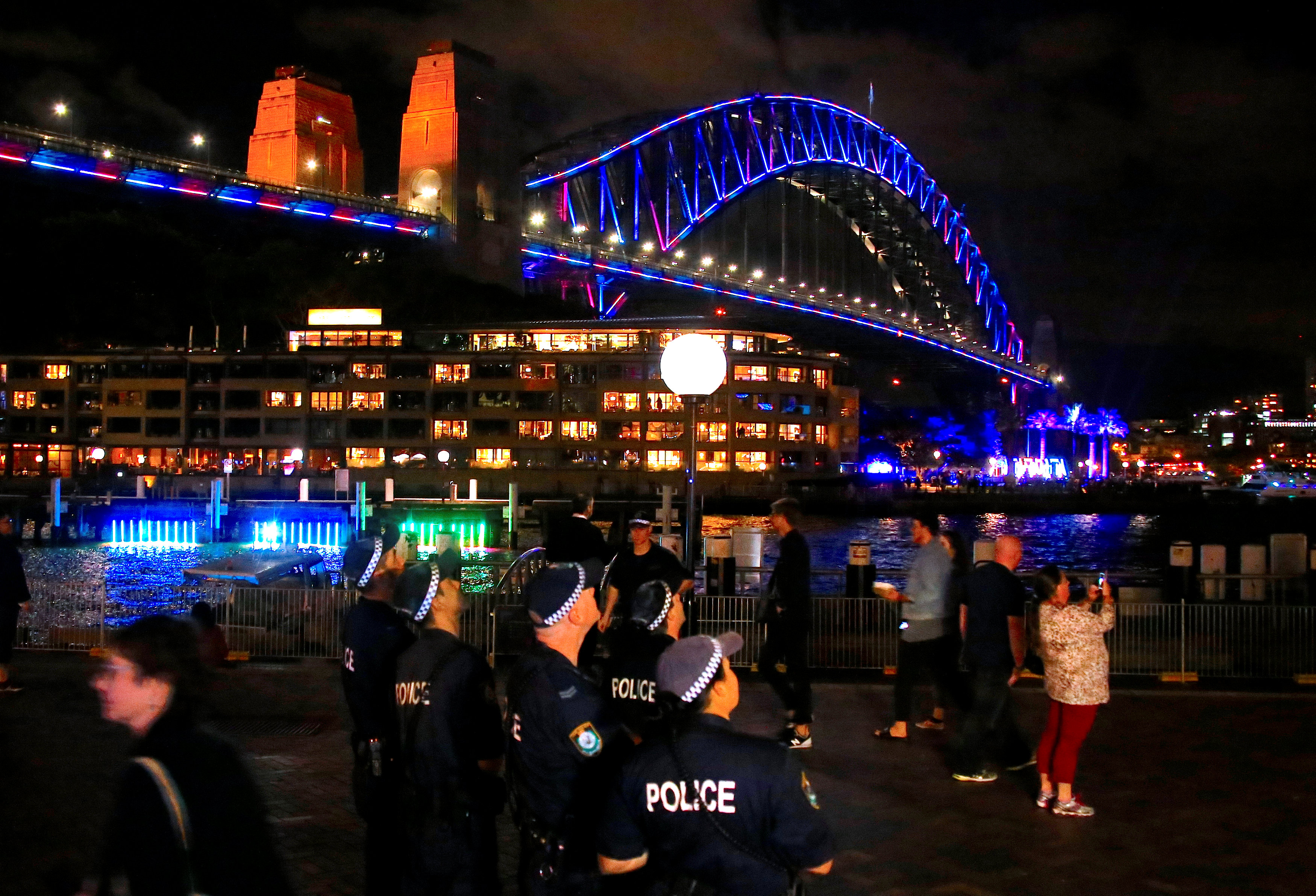 الشرطة الأسترالية تؤمن المحتفلون بمهرجان سيدنى