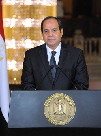 السيسى يعلن الحرب على الإرهاب داخل مصر وخارجها (3)