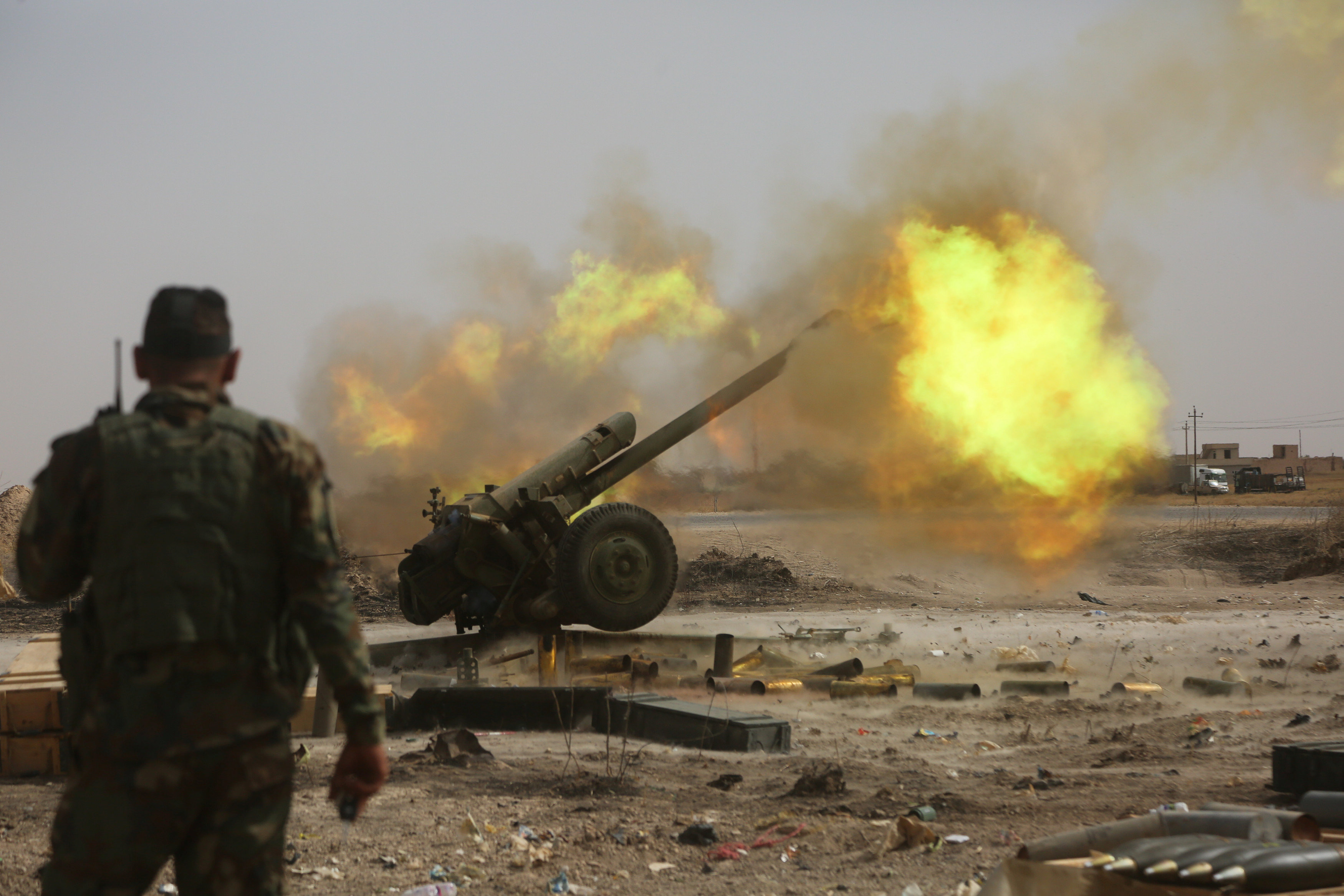 جانب من معركة البعاج غرب الموصل