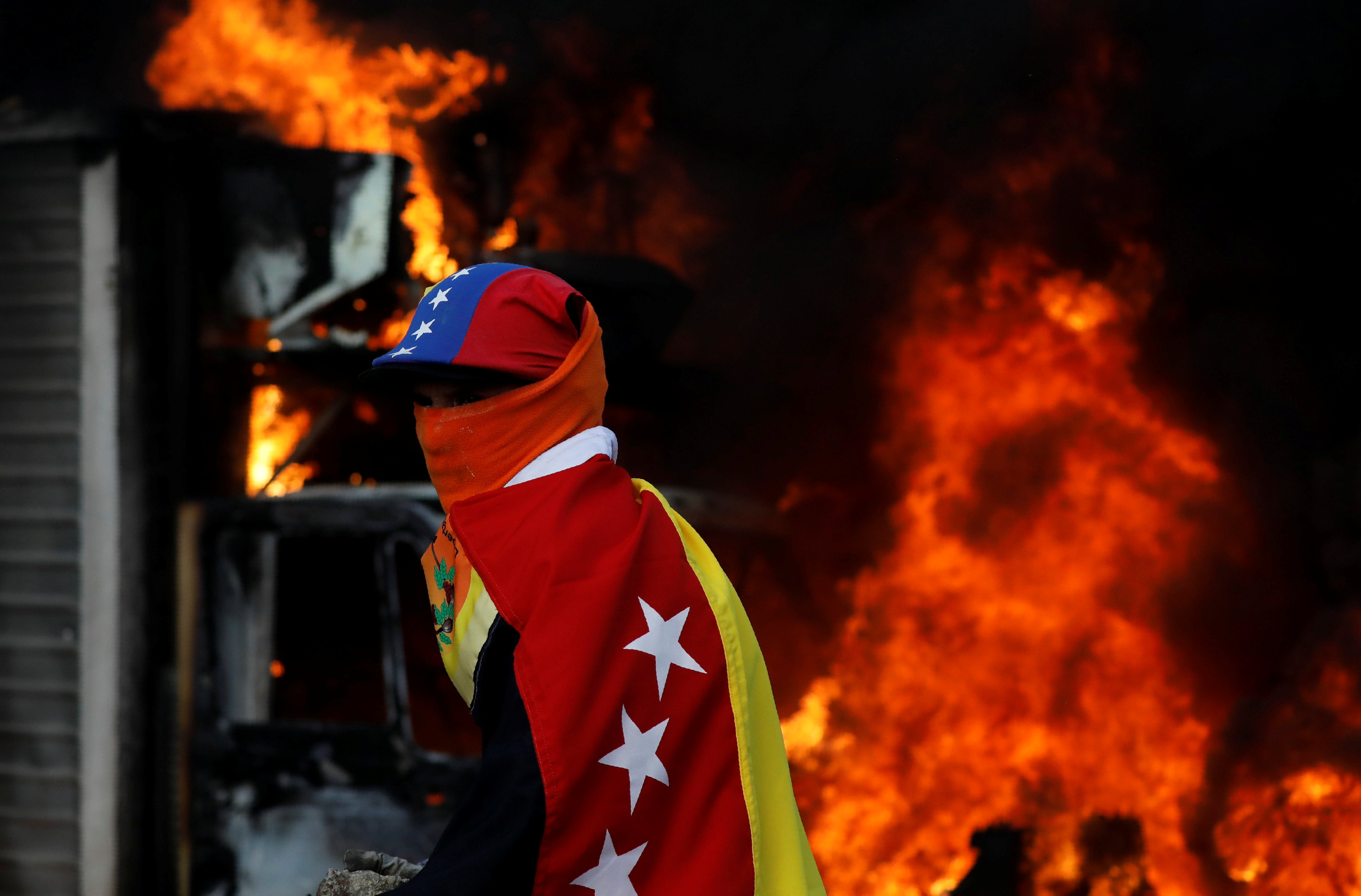استمرار أعمال العنف فى فنزويلا