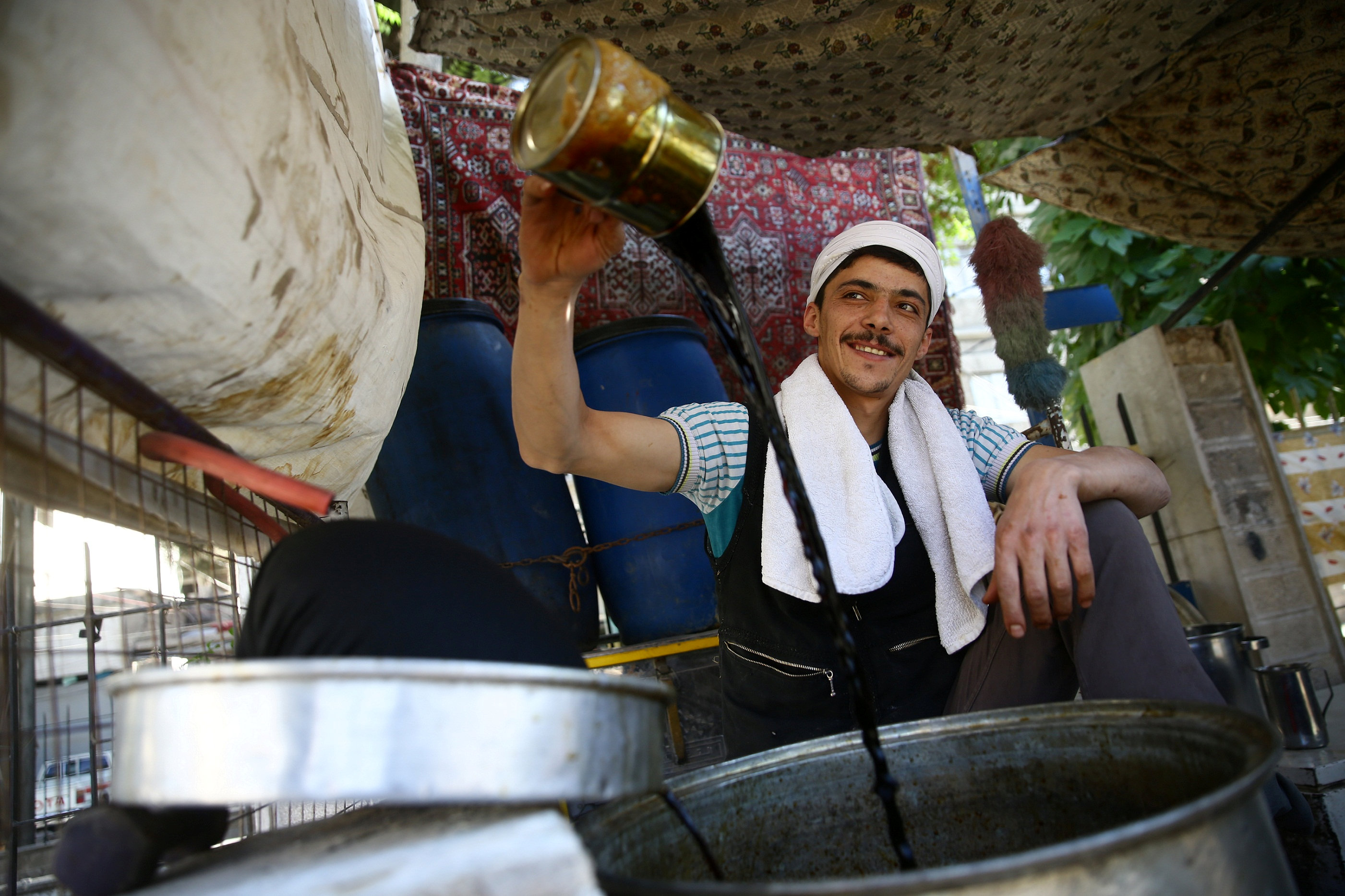 المشروبات الرمضانية فى الغوطة الشرقية