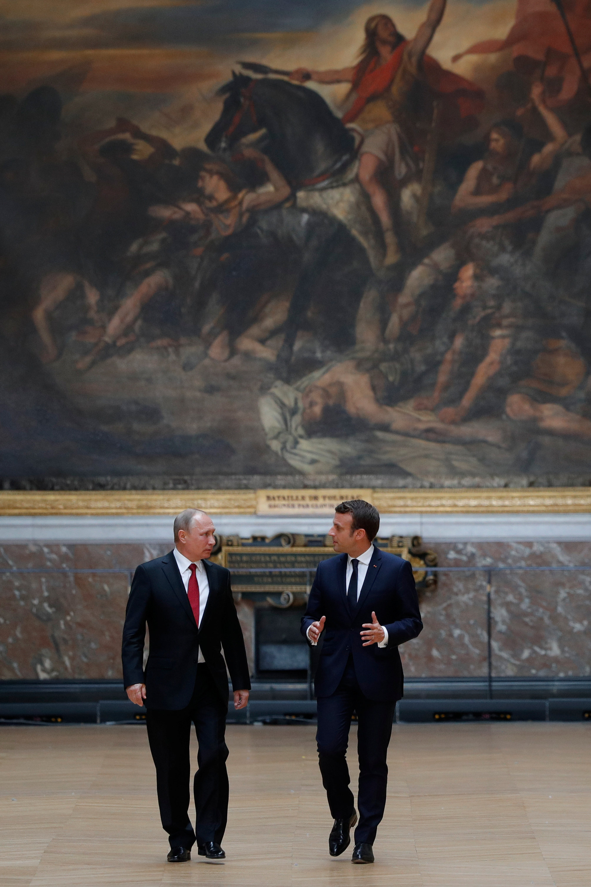 لقاء بين الرئيس الفرنسى ونظيره الروسى