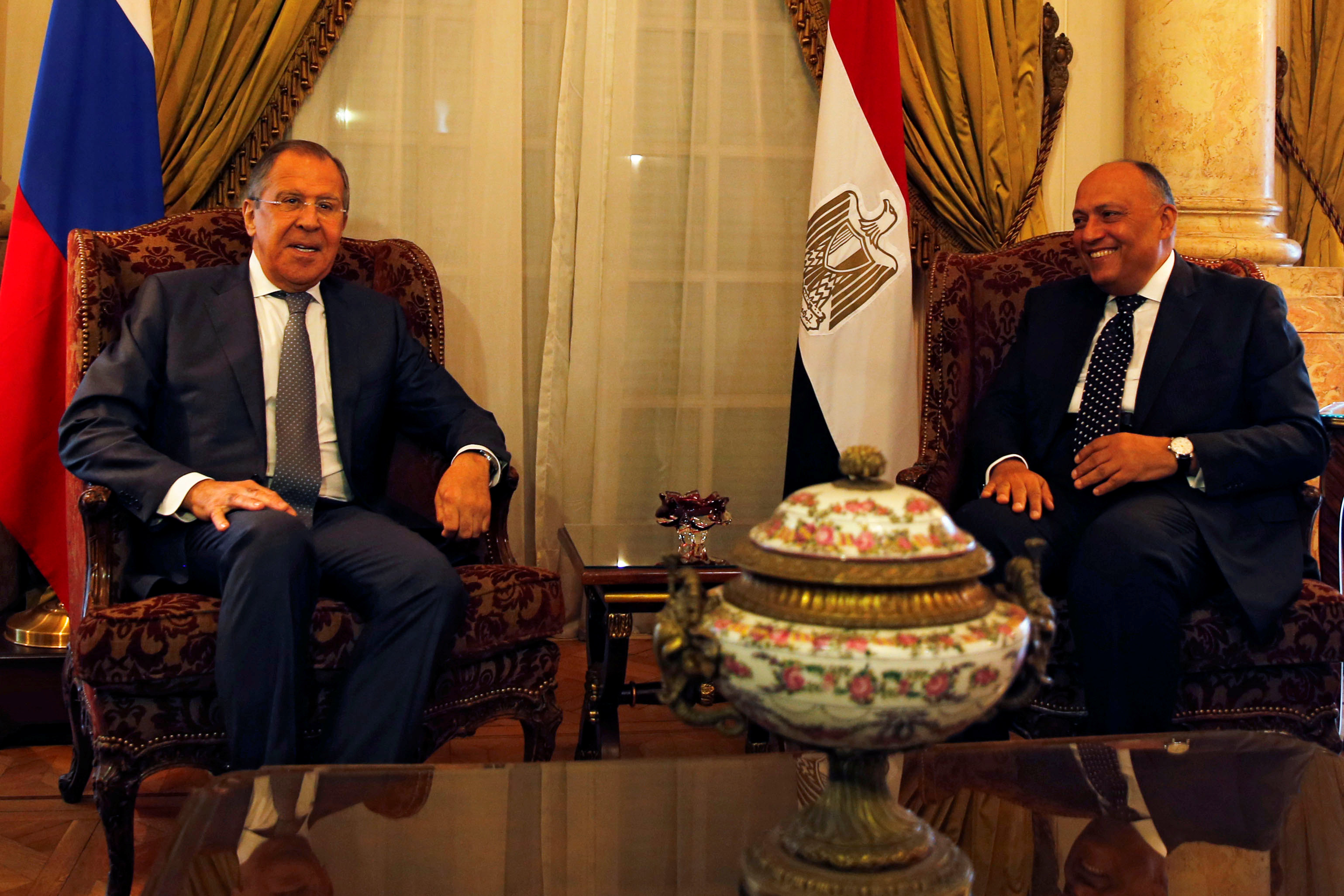 سامح شكرى ولافروف