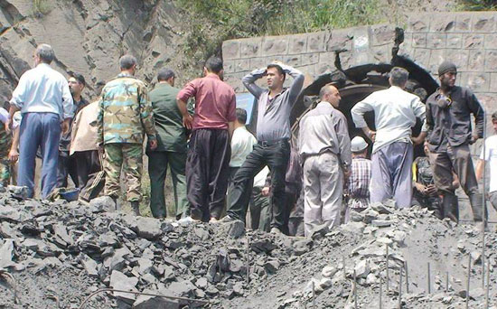 منجم للفحم الحجرى شمال إيران