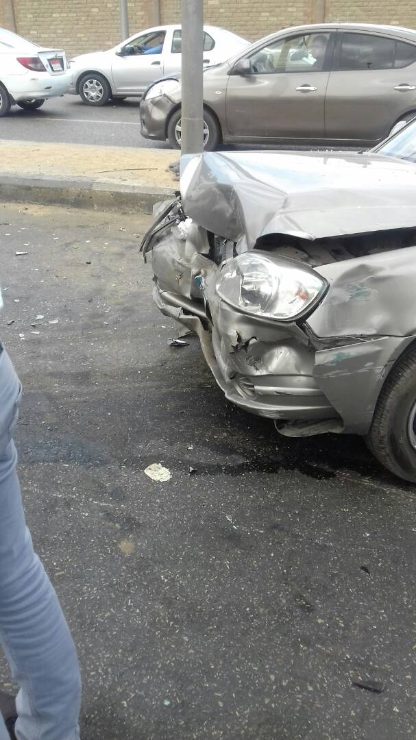 حادث تصادم 5 سيارات بكوبرى الشهيد بمدينة نصر  (2)