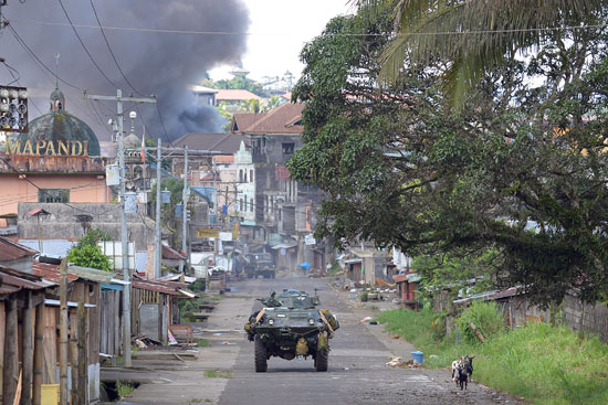 انتشار المعدات العسكرية فى جنوب الفلبين