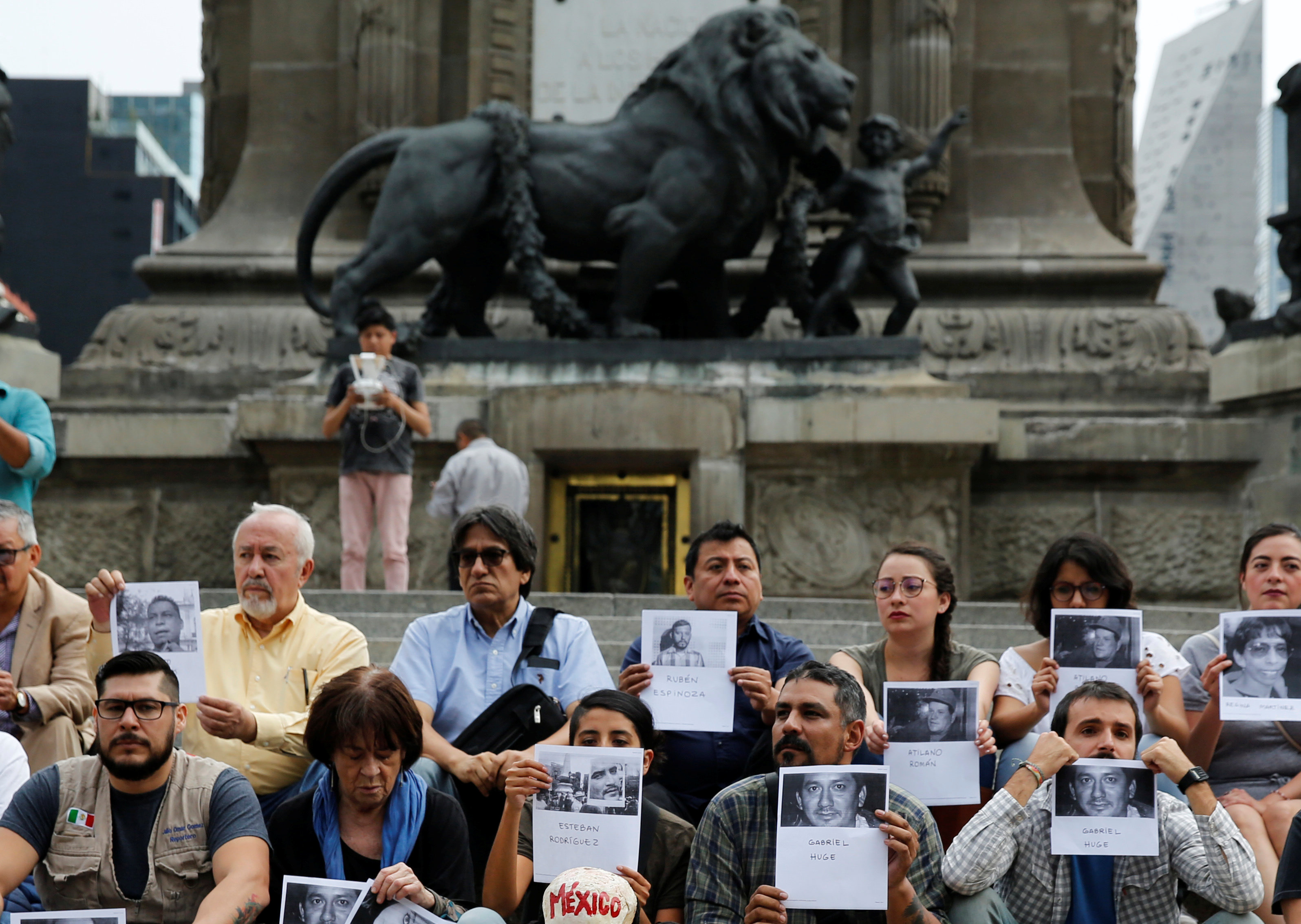مظاهرات الصحفيين في المكسيك