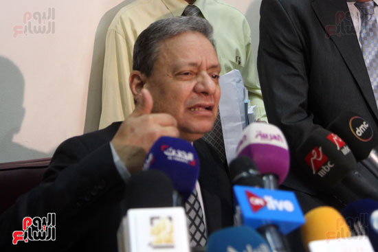 الاجتماع الذى تعقده الهيئة الوطنية للصحافة برئاسة كرم جبر (2)