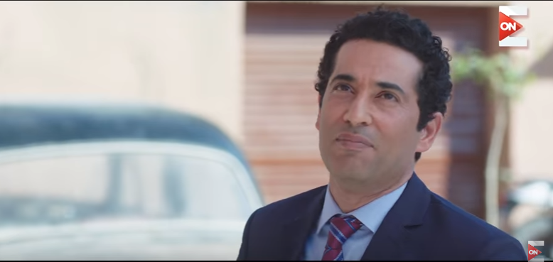 عمرو سعد في شخصية حسن الغريب في مسلسل وضع امني