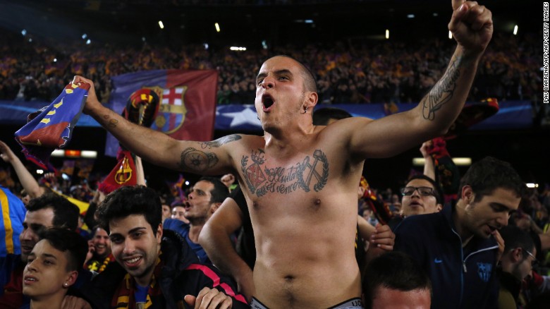 أحد عشاق برشلونة