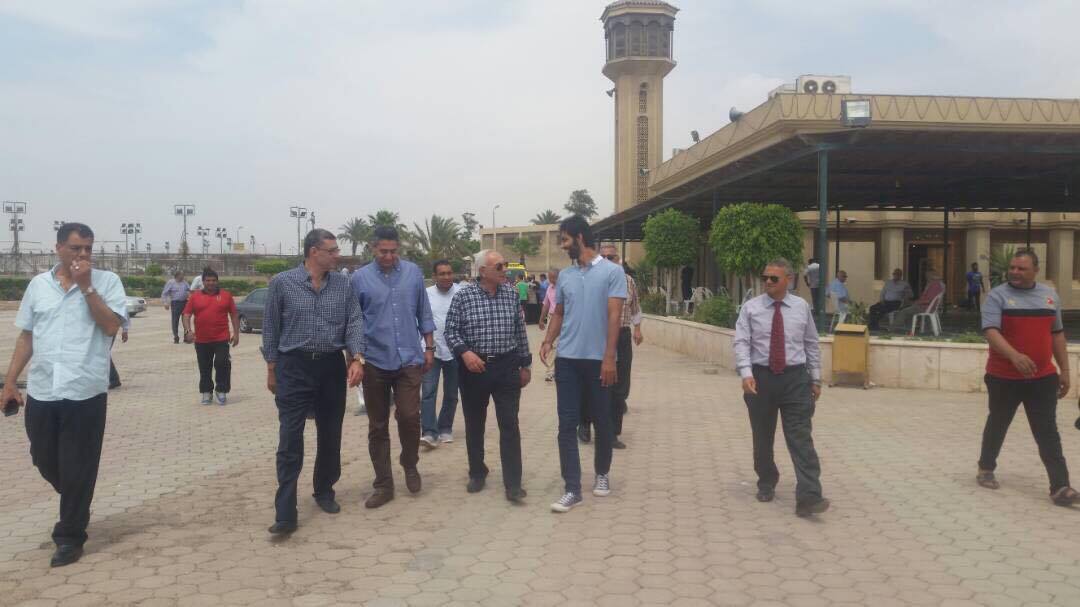 محمود طاهر وشرين شمس في مدينة نصر