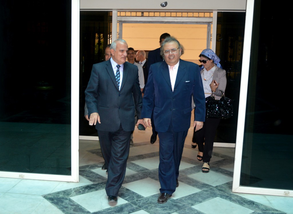 رئيس جامعة طنطا يستقبل الدكتور شريف مليكة (3)
