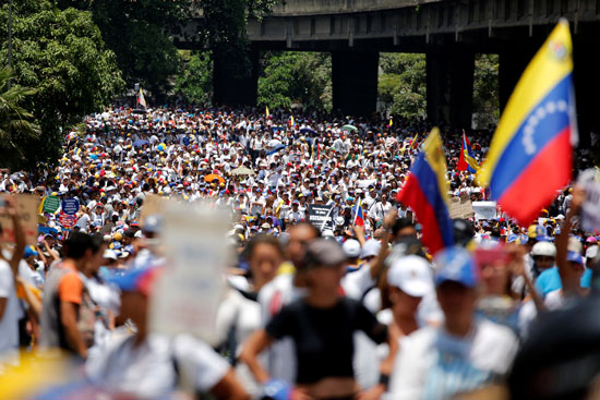 مظاهرات-واحتجاجات-فى-فنزويلا
