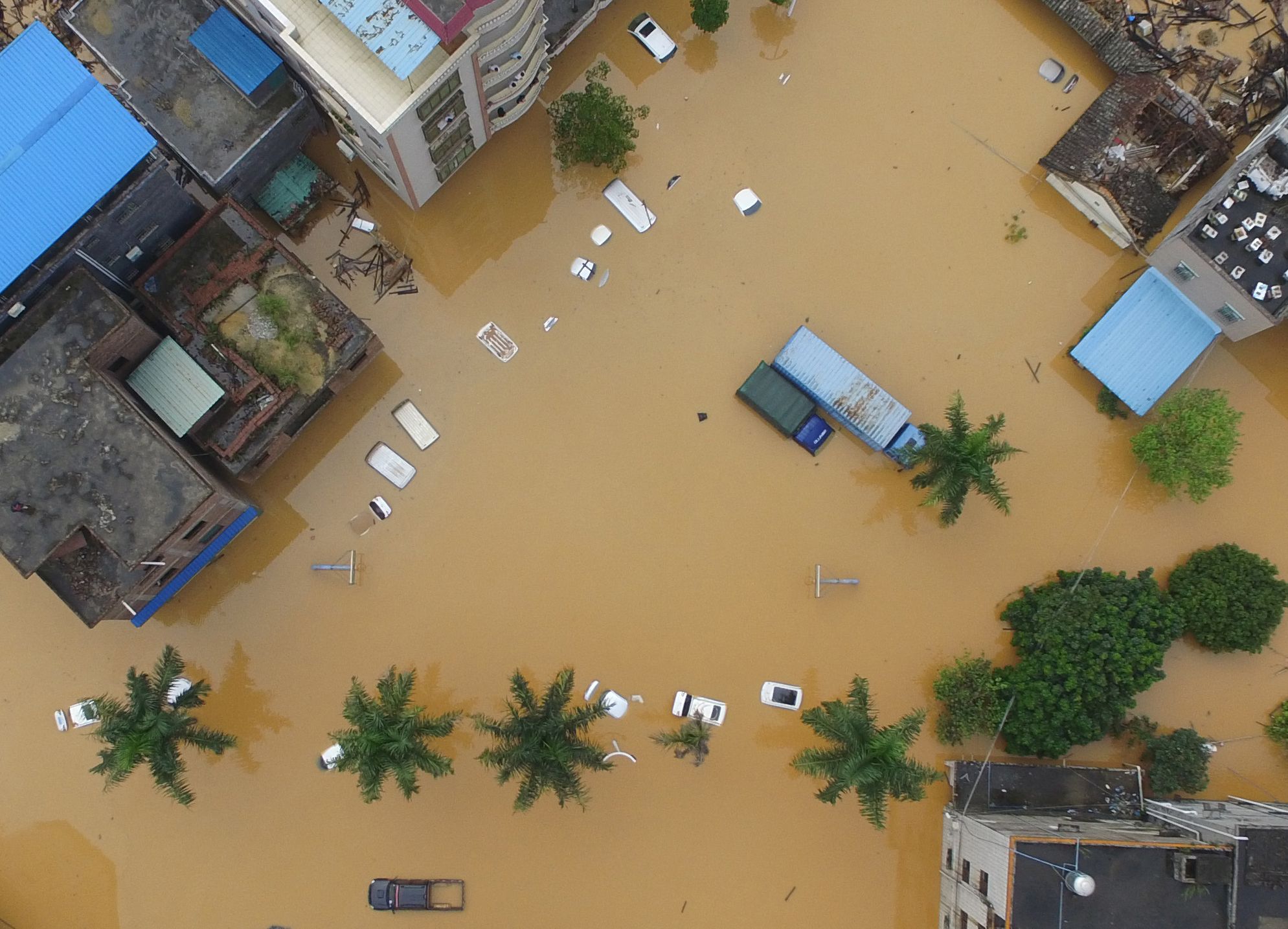 الفيضانات تجتاح جنوب الصين