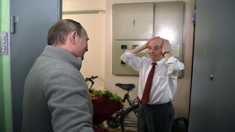 ماتفييف يتفاجئ بزيارة بوتين