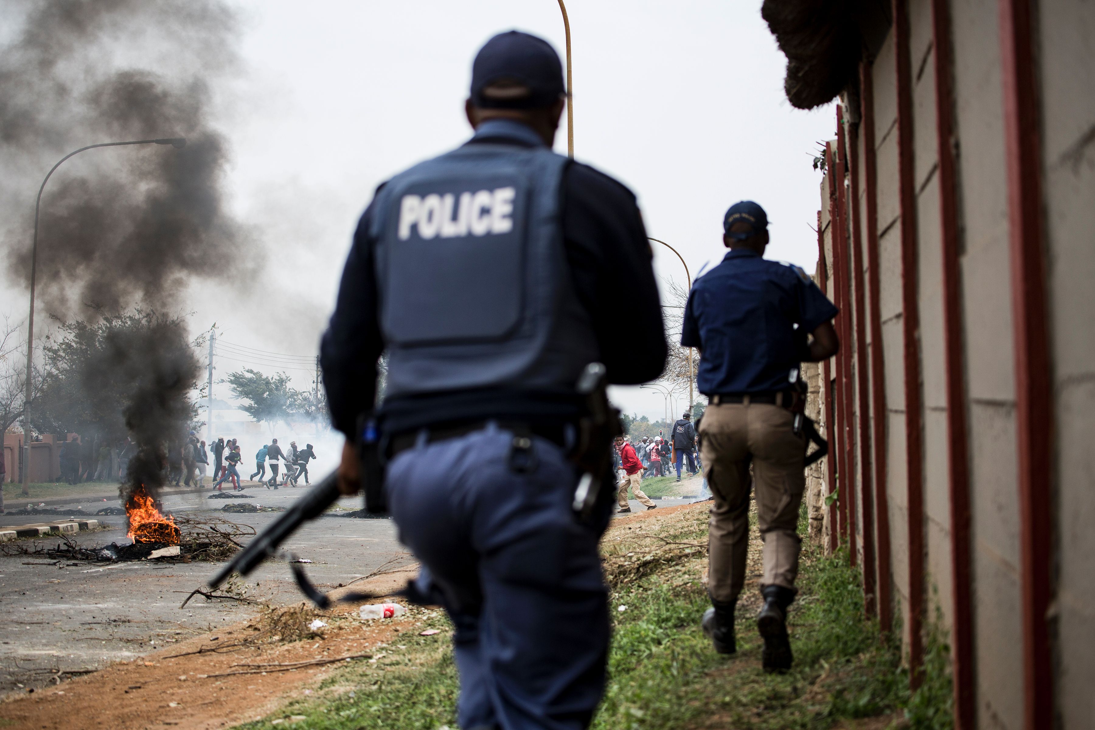 قوات الشرطة الجنوب أفريقية