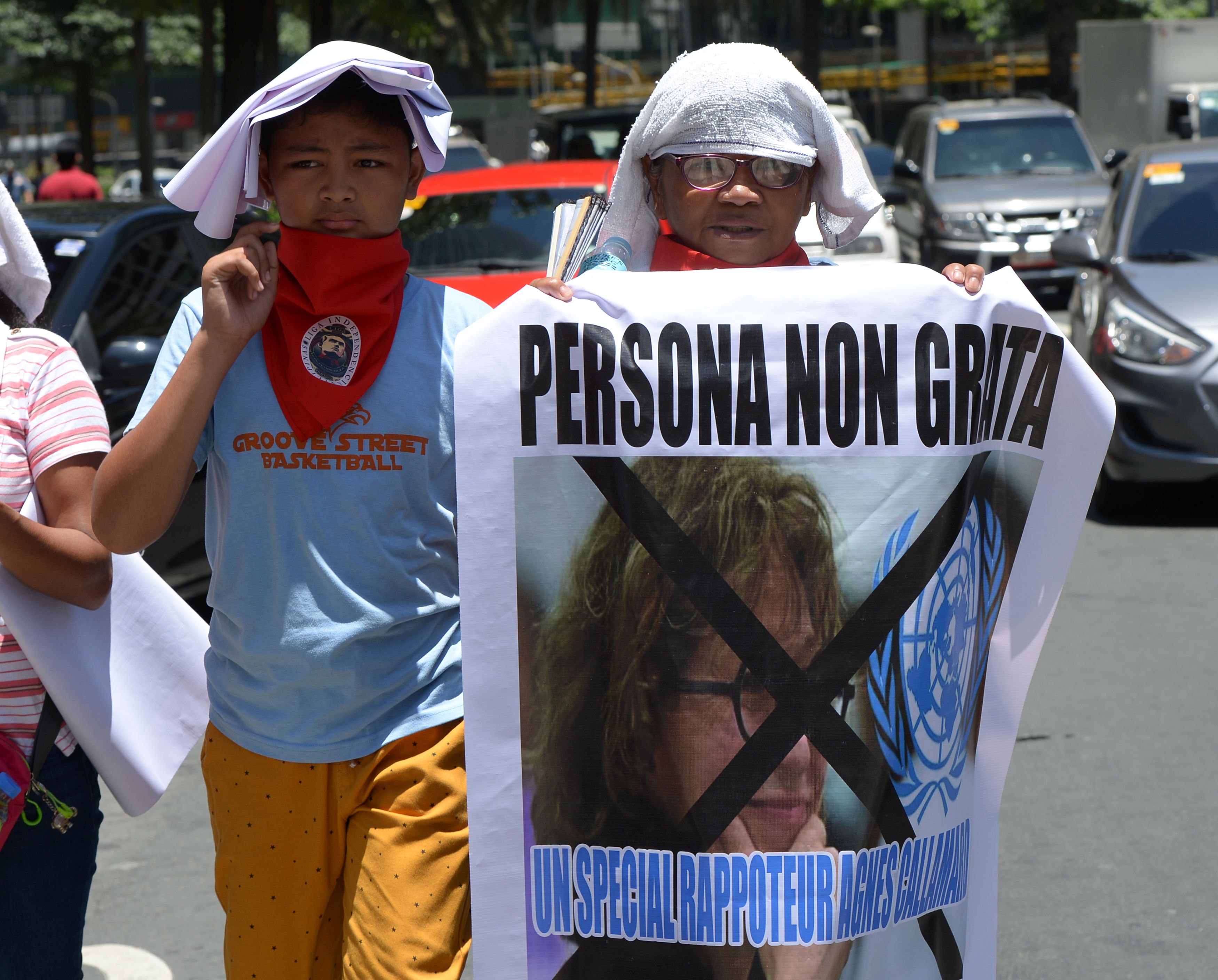 مظاهرة ضد سياسات الرئيس الفلبينى لمكافحة المخدرات